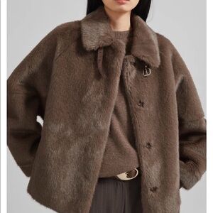 SOLD OUT - Frankie Shop SENJA FUR JACKET